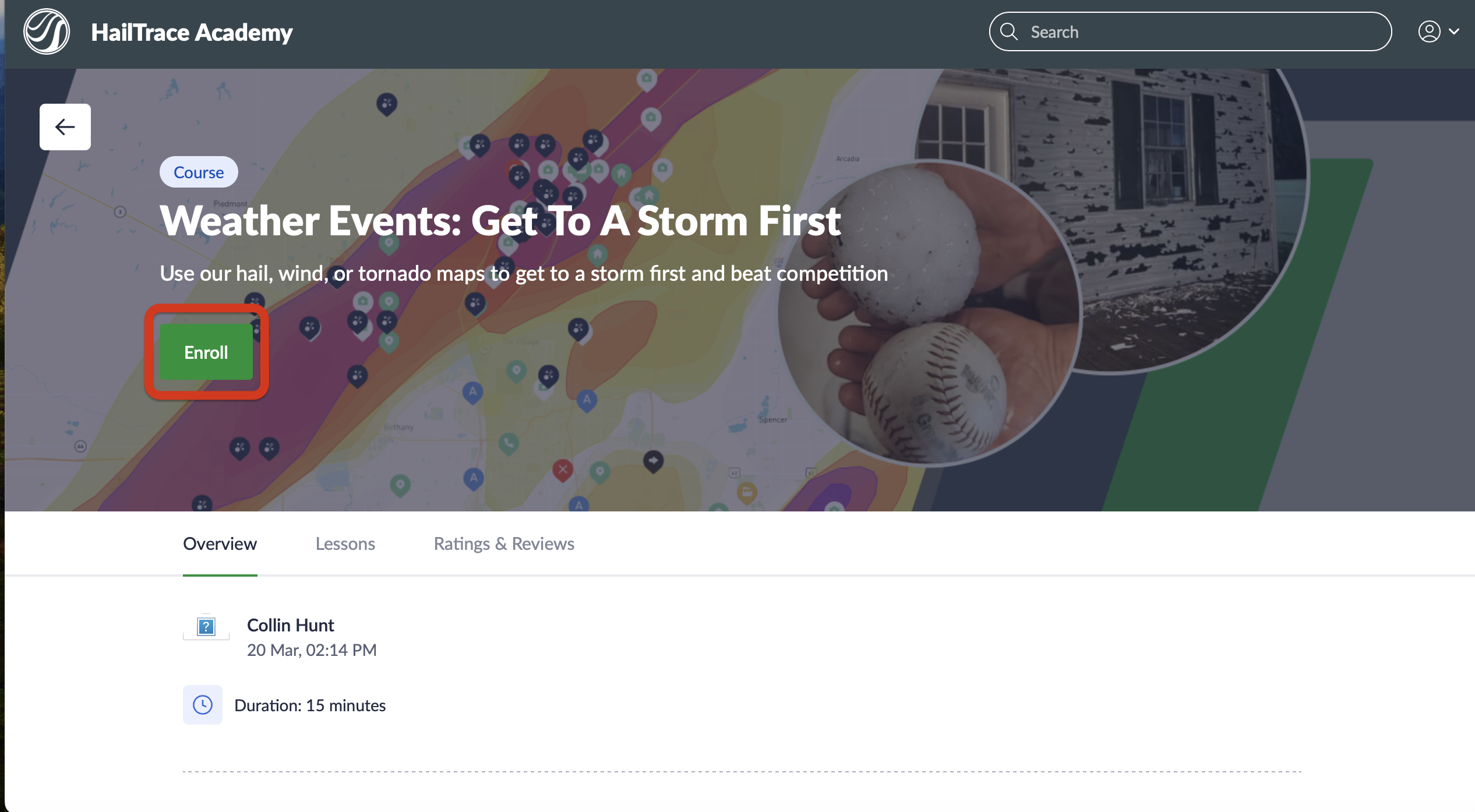 How To Register For HailTrace Academy - HailTrace Academy